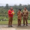 Bupati Kepulauan Mentawai Fernando Jongguran Simanjutak , hadiri pembukaan turnamen volly putra dan putri , di lapangan Sido Makmur, Senin, (1/8/2023).