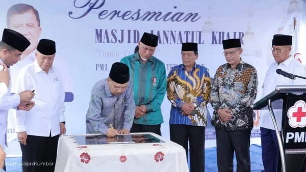 Wakil Ketua Dprd Sumbar Apresiasi Masjid Jannatul Khair Pmi