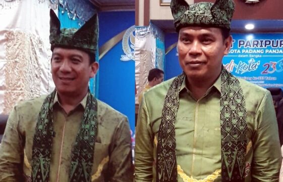 Pj. Wako Sonny Budaya Putra Dan Ketua Dprd Kota Padang Panjang, Mardiansyah