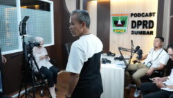 Podcast Asik Siap Tingkatkan Layanan Sebaran Informasi DPRD Sumbar