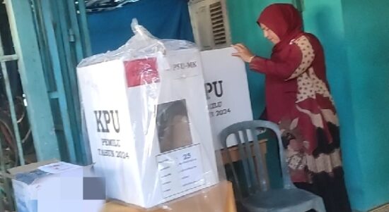 Pelaksanaan PSU di salah satu tps