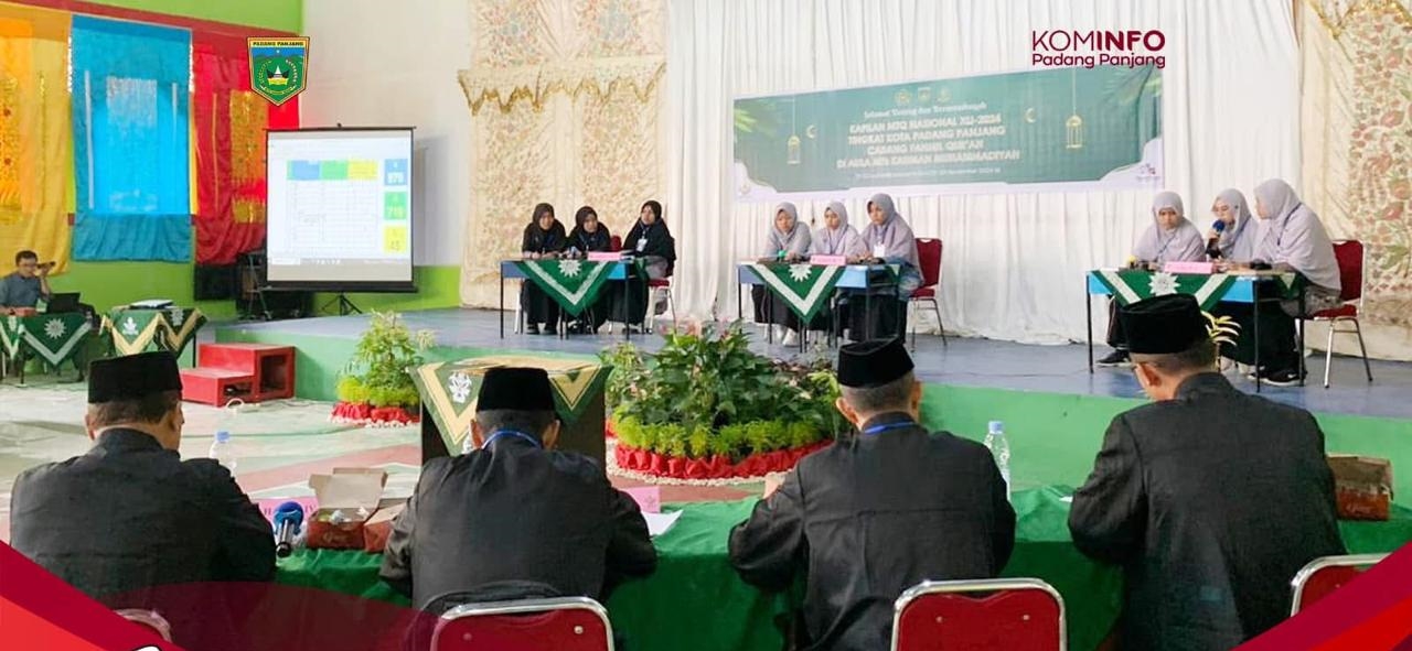 25 regu adu pengetahuan di cabang Fahmil Qur'an ( foto Kominfo P.Panjang)