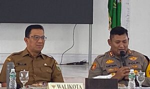 Pj.Wako Sonny dan Kapolres Padang Panjang Surtyana Widyarso