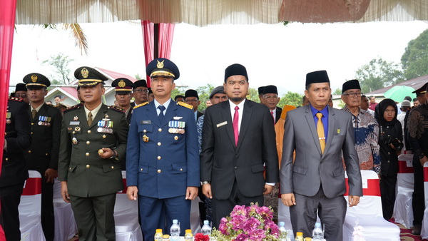 Wakil Ketua DPRD Sumbar Evi Yandri Rajo Budiman menghadiri Upacara Peringatan Peristiwa Situjuah ke-76 Tahun 2025, di Limapuluh Kota pada Rabu 15/1/2025