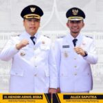 Hendri Arnis dan Allaex Saputra pimpin Kota Padang Panjang 5 tahun ke depan( foto : Kominfo Kota Padang Panjang)