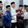 Ketua DPRD Sumbar, Muhidi memimpin Tim IV Safari Ramadhan Pemprov Sumbar tahun 2025 di Masjid Nurul Hikmah Tampunik Kenagarian Pauh Lubuak Sikaping, Pasaman, Sabtu, 8/3/2025. (foto hms/spiritsumbar)