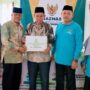 Polres Dharmasraya serahkan zakat